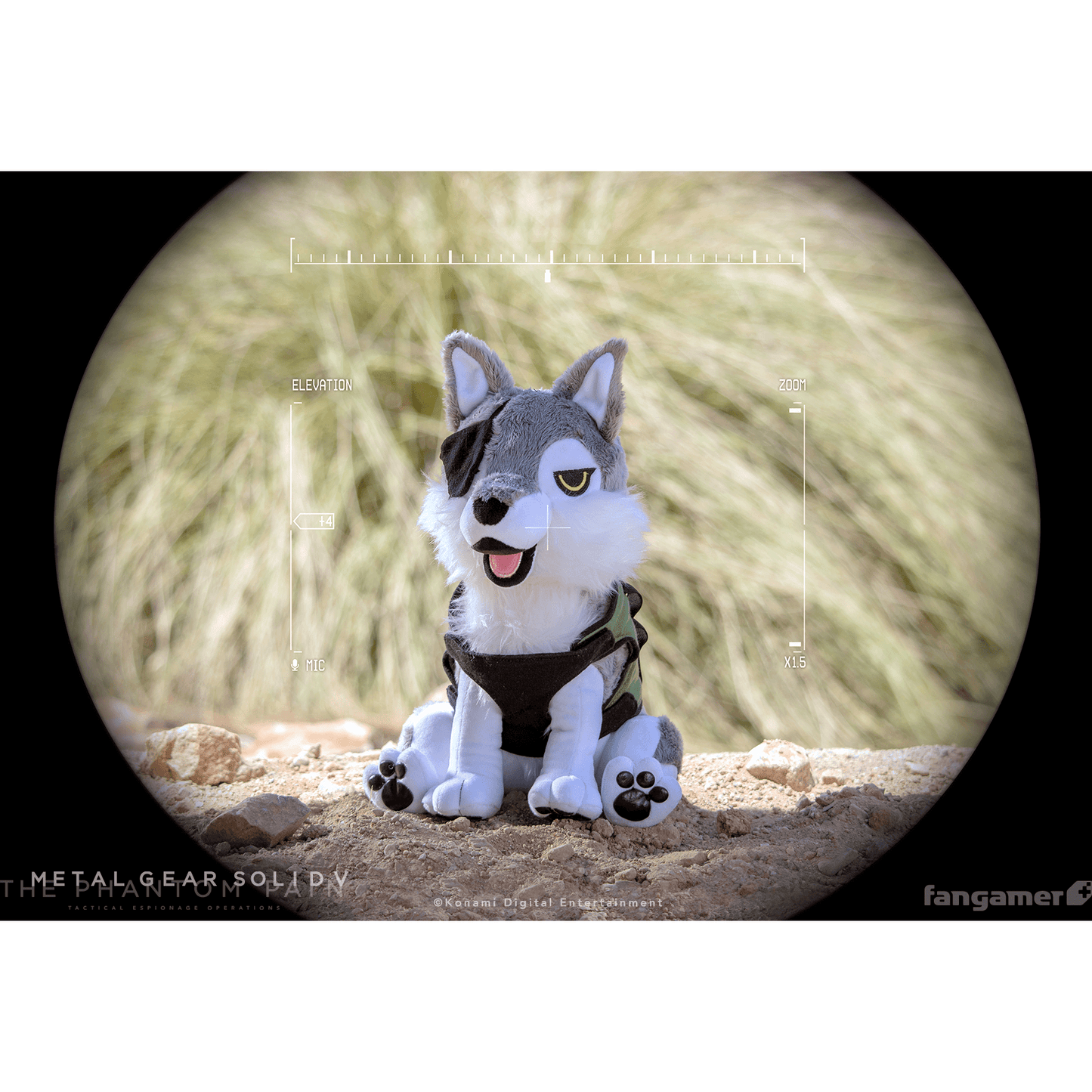 metal gear solid 5 d dog Metal Gear Solid V Diamond Dog Plush – JustPressPlayOnline