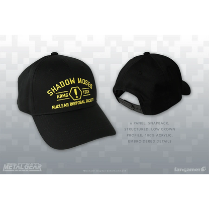 Metal Gear Solid Shadow Moses Snapback Hat - Konami, Fangamer