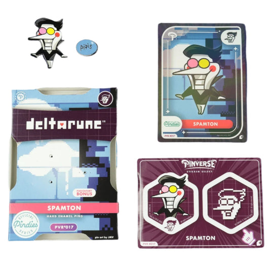 Deltarune Spamton Pin Pack - Fangamer - Pinverse