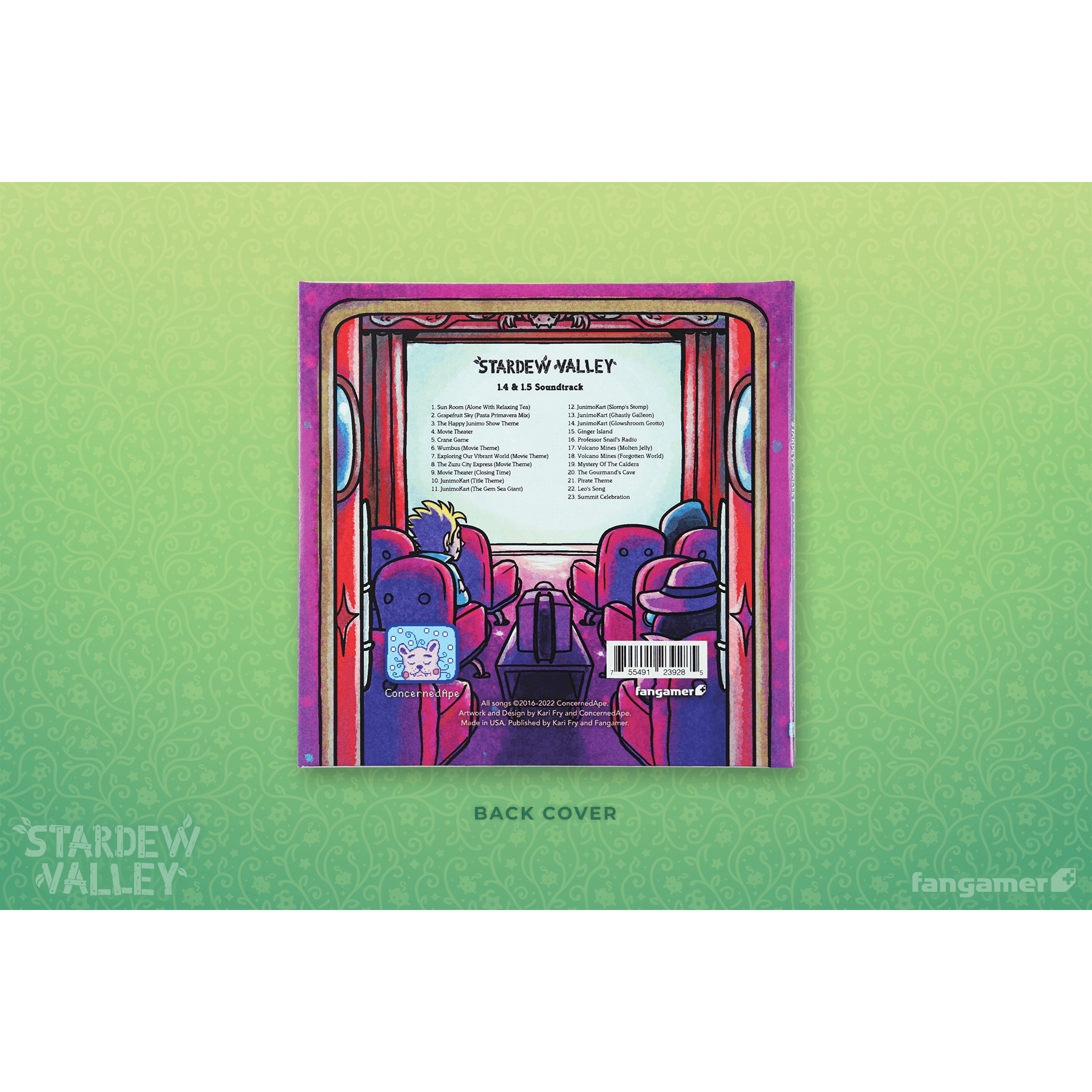 Stardew Valley 1.4 & 1.5 Soundtrack - Audio CD - ConcernedApe