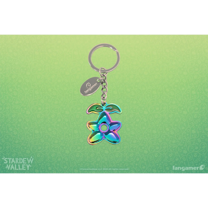 Stardew Valley Stardrop Keychain - by Yesica Furrow - Fangamer