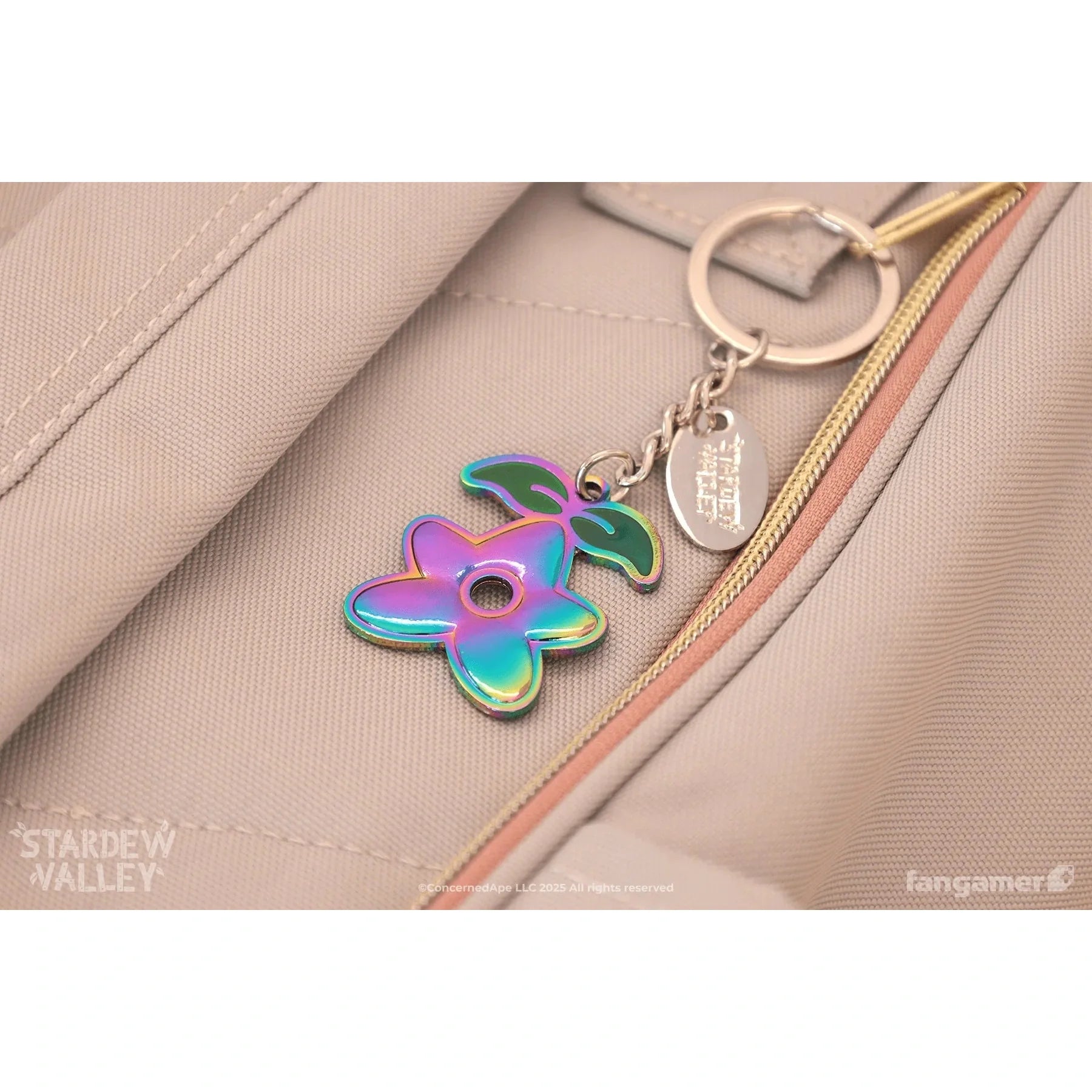 Stardew Valley Stardrop Keychain - by Yesica Furrow - Fangamer