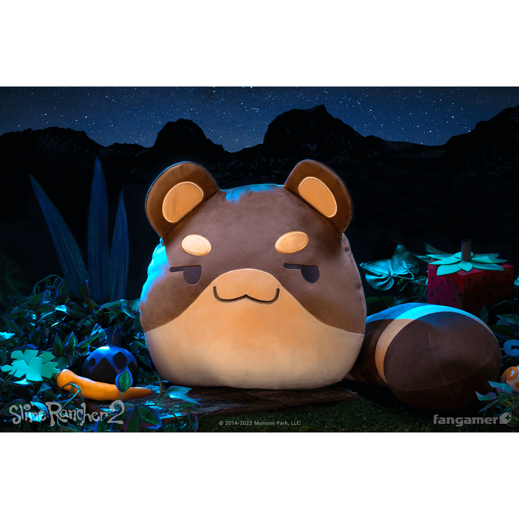 Slime Rancher 2 Big Squishy Ringtail Slime Plush