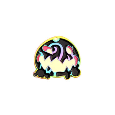 Slime Rancher Tarr Slime Rainbow Plated Soft Enamel Glow in the Dark Pin - Tony Kuchar - Fangamer