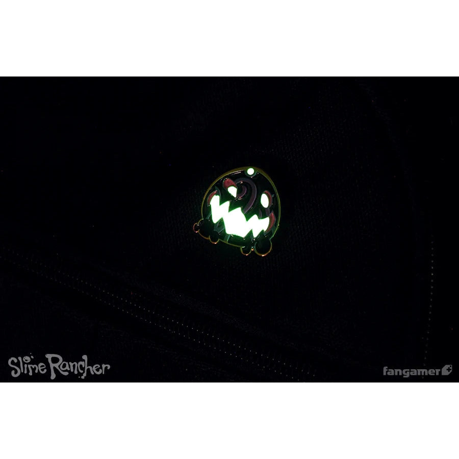 Slime Rancher Tarr Slime Rainbow Plated Soft Enamel Glow in the Dark Pin - Tony Kuchar - Fangamer