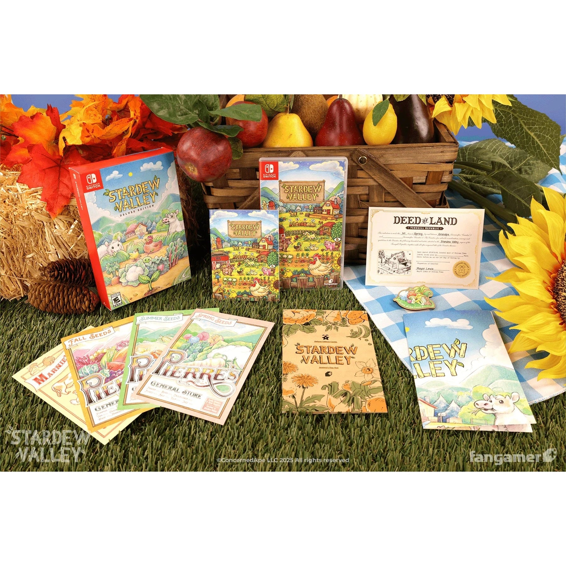 Stardew Valley Deluxe Edition - Nintendo Switch - Fangamer Stardew Valley Deluxe Edition - Nintendo Switch - Fangamer