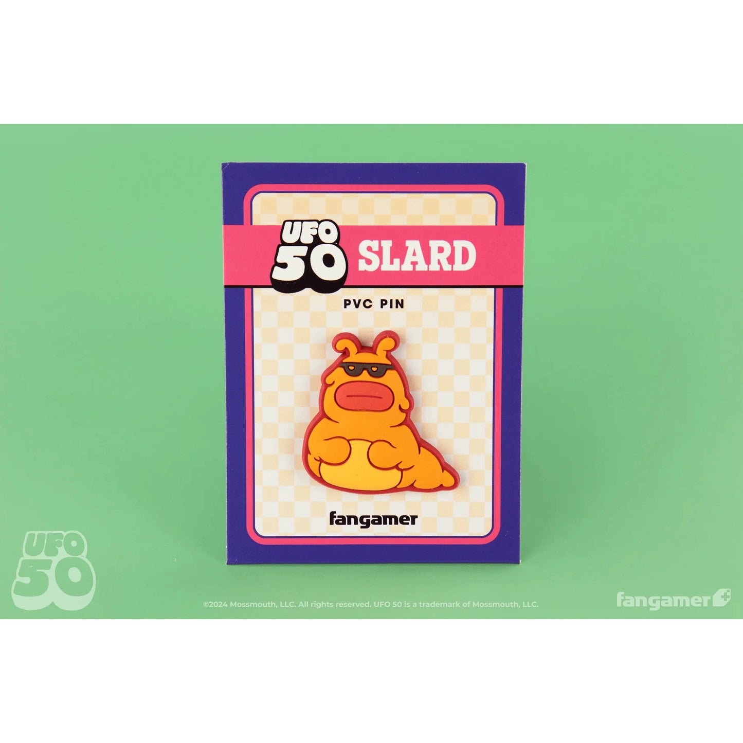UFO 50 Slard Pin - by Brian Carmody - Fangamer