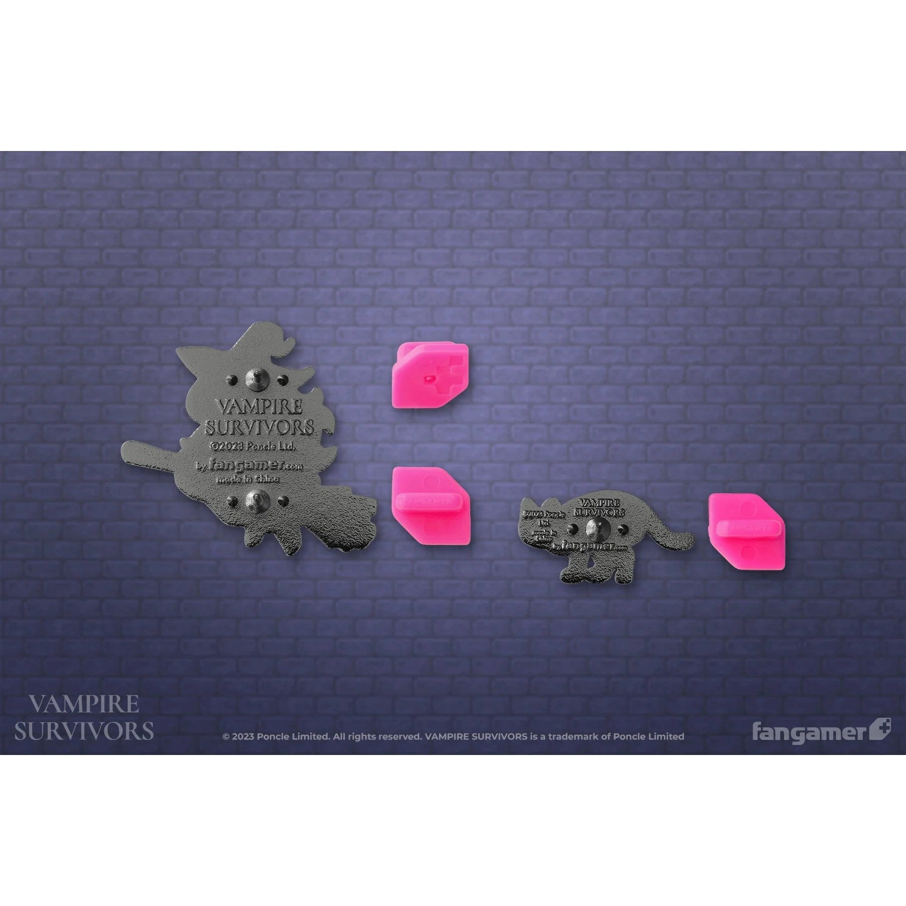 Vampire Survivors Giovanna Grana Enamel Pin Set - Nina Matsumoto - Fangamer