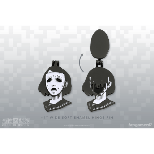 Crestfallen Mask World of Horror Enamel Pin - Fangamer