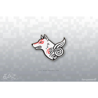 Okami Amaterasu Enamel Pin - by Nina Matsumoto - Fangamer, Capcom