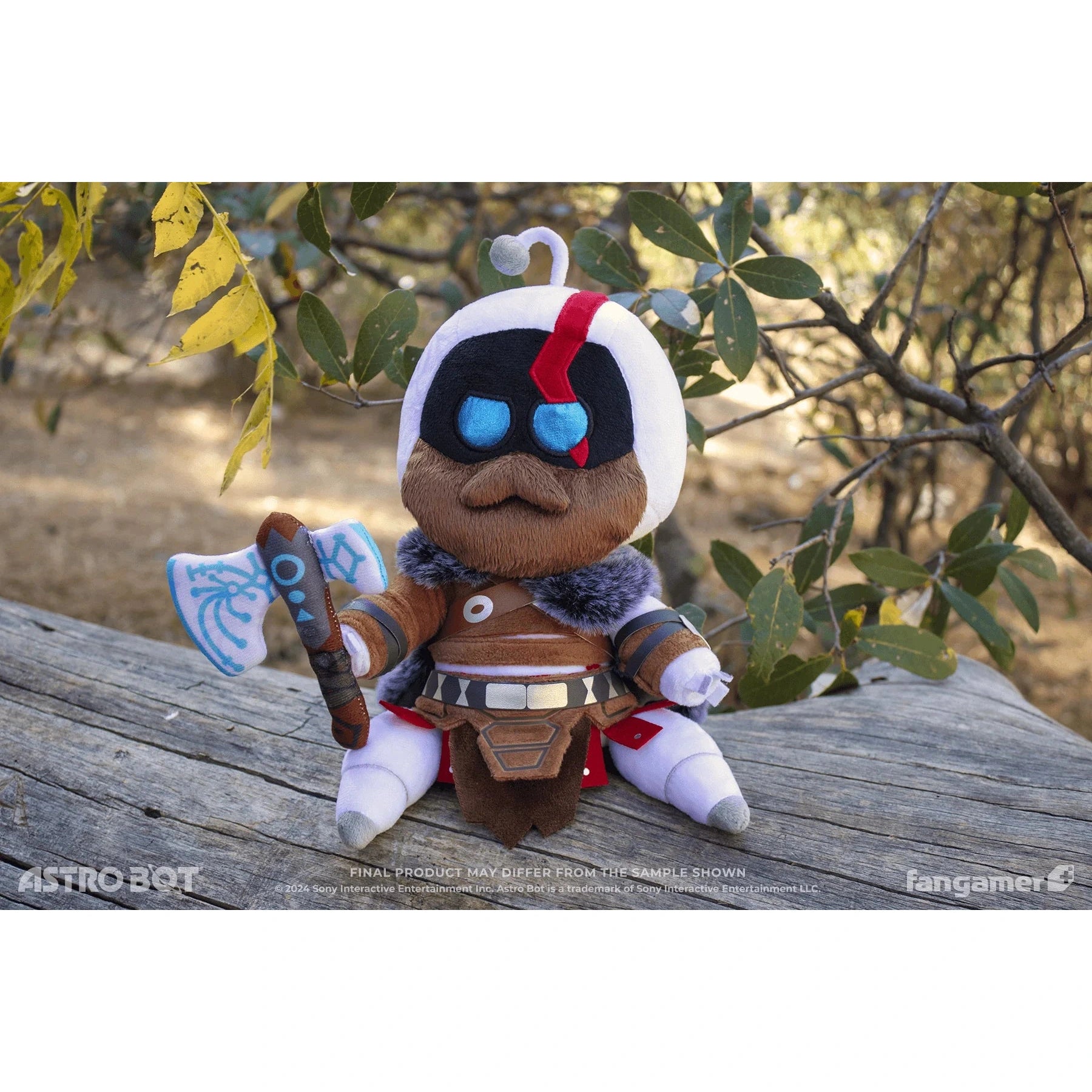 Astro Bot x God of War Astro Kratos Bot Plush - Versiris - PlayStation, Fangamer