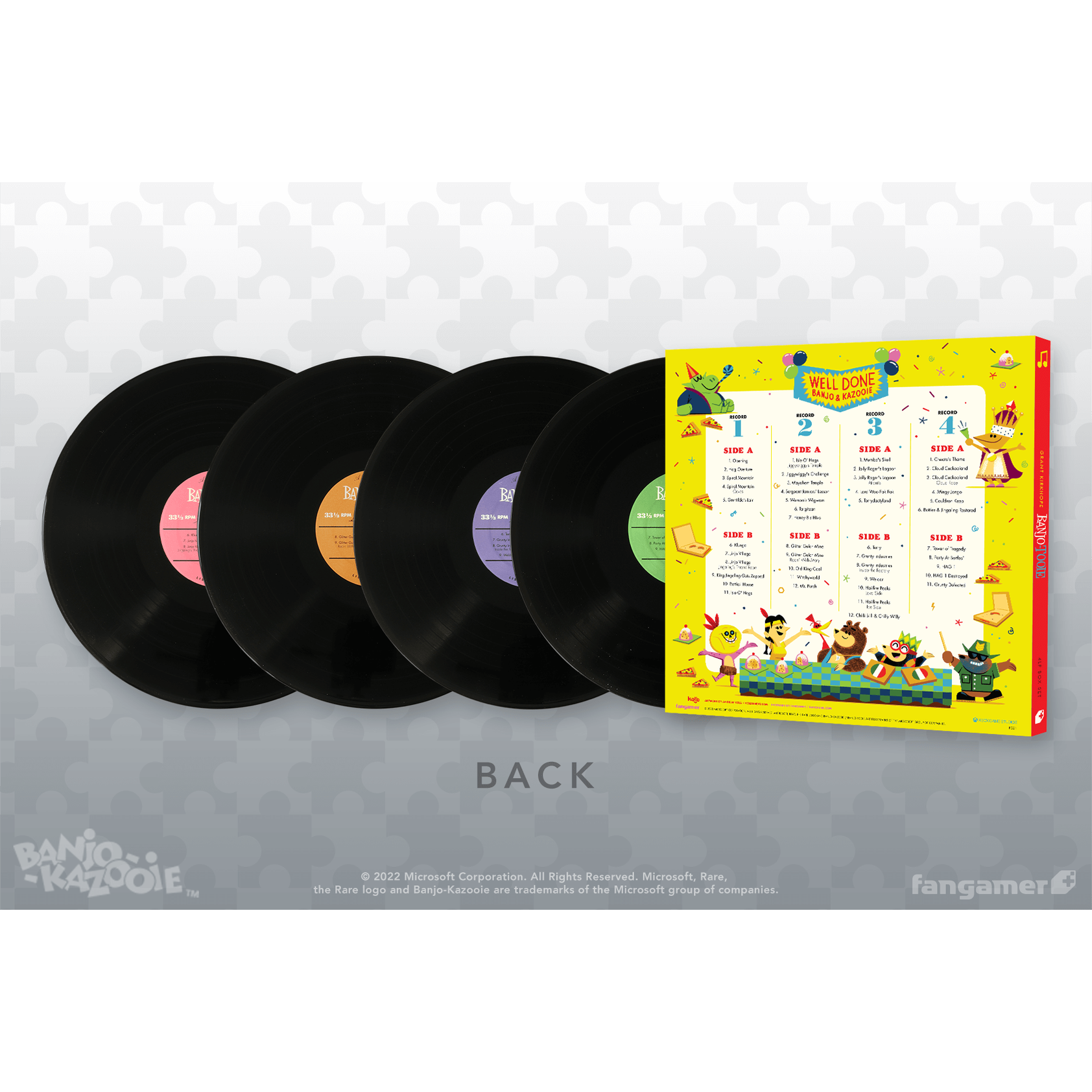 Banjo Tooie Soundtrack 4 Vinyl Box Set