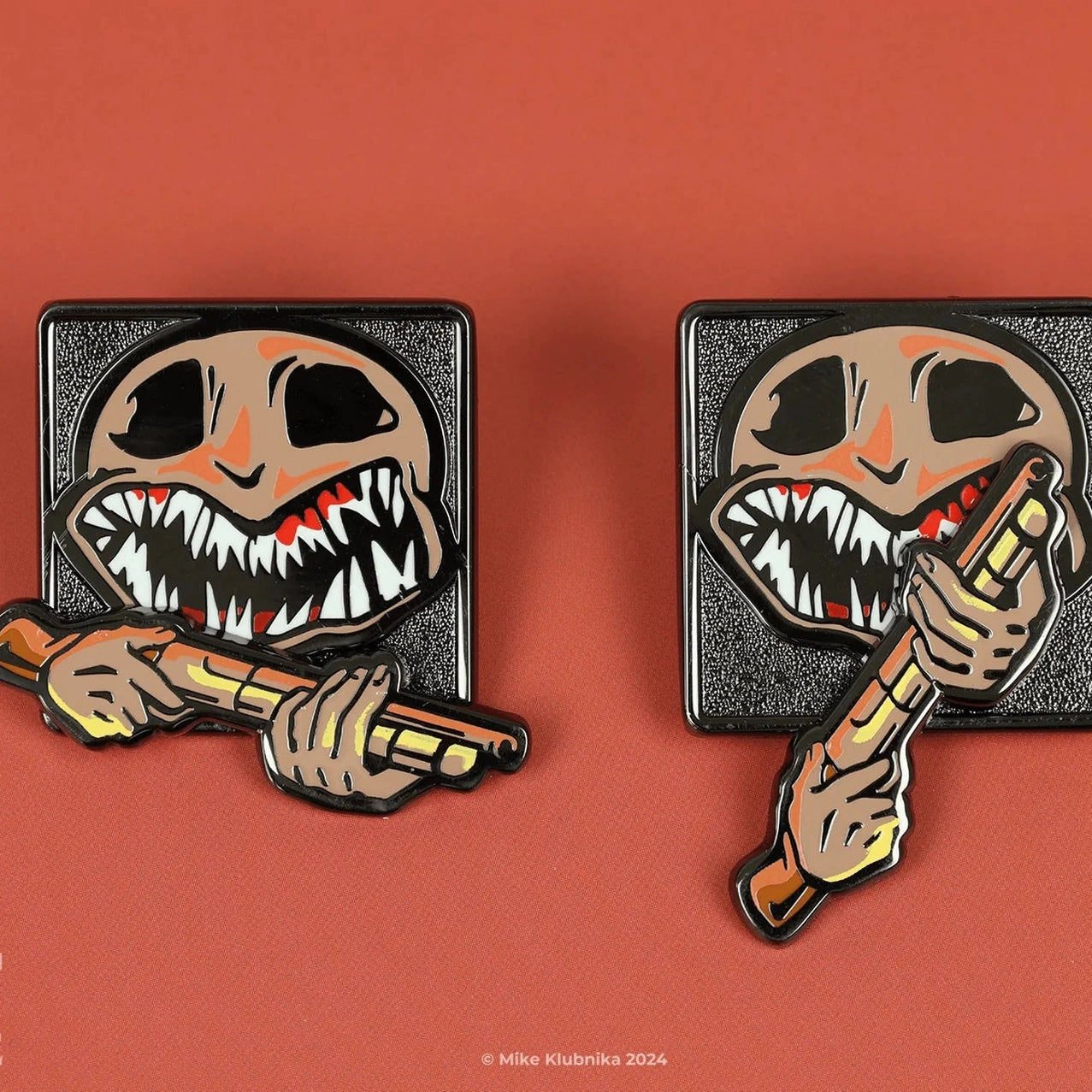 Buckshot Roulette: The Dealer Pin - by Chihiro Sakaida - Fangamer