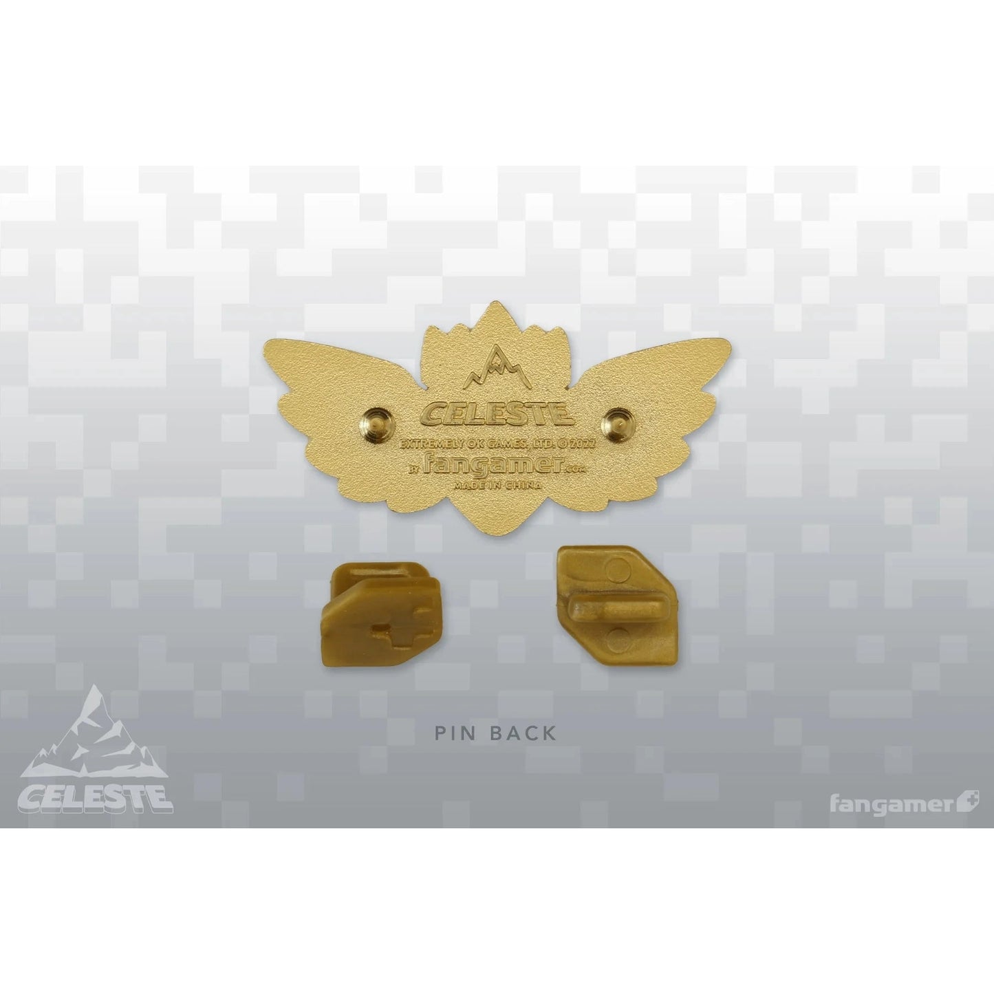 Celeste Golden Strawberry Pin - Jon Kay - Fangamer