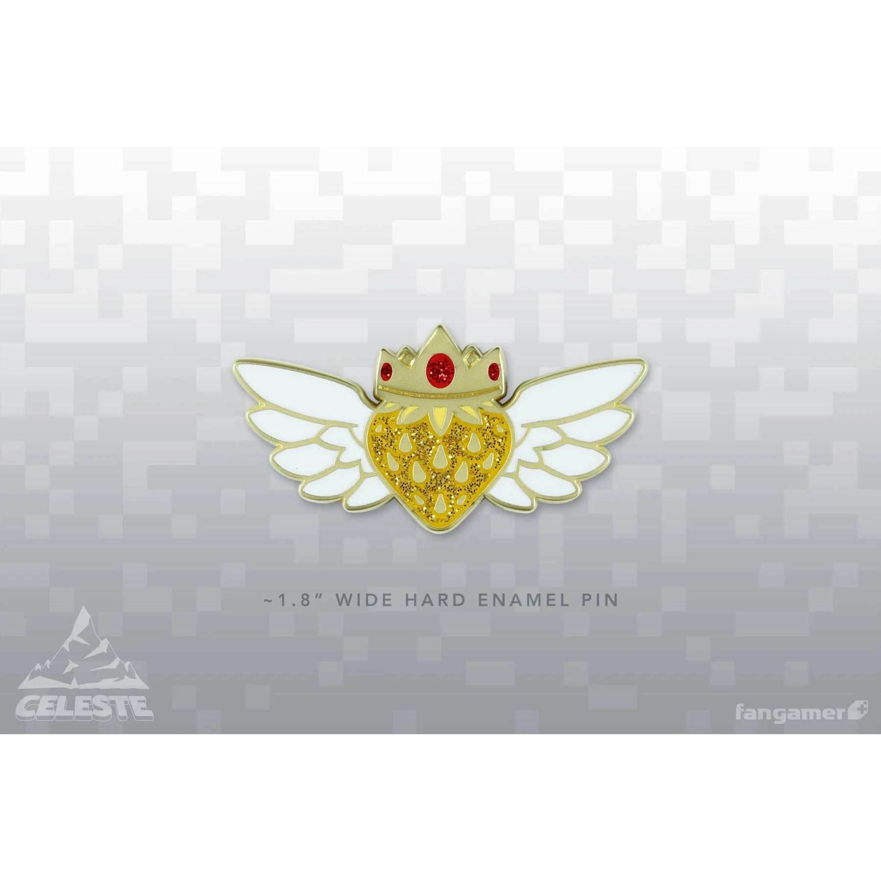 Celeste Golden Strawberry Pin - Jon Kay - Fangamer