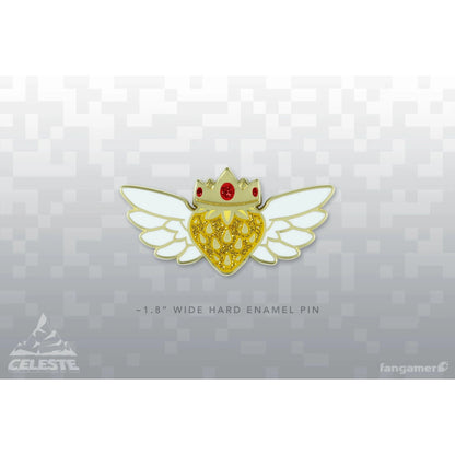 Celeste Golden Strawberry Pin - Jon Kay - Fangamer