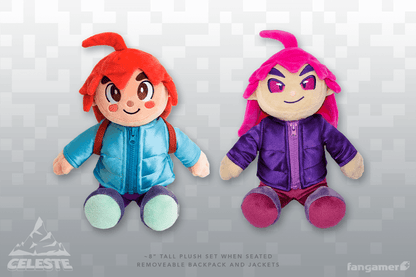 Celeste Madeline and Badeline Plush Set