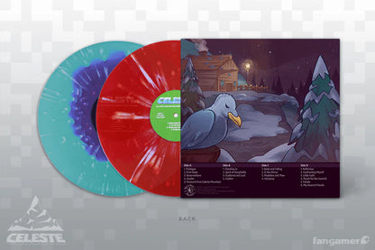 Celeste Original Soundtrack by Lena Raine - Vinyl Record Set 2xLP, Blue & Red, OST