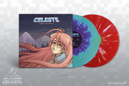 Celeste Original Soundtrack by Lena Raine - Vinyl Record Set 2xLP, Blue & Red, OST