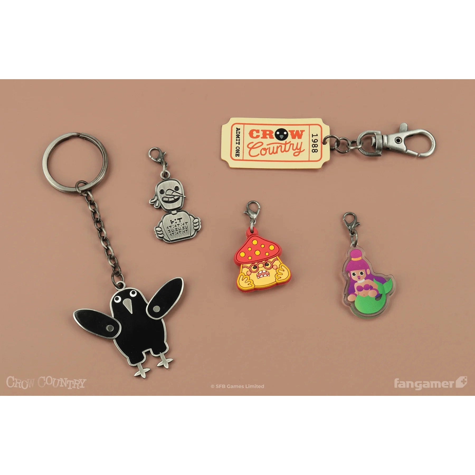 Crow Country Park Keychain - Fangamer