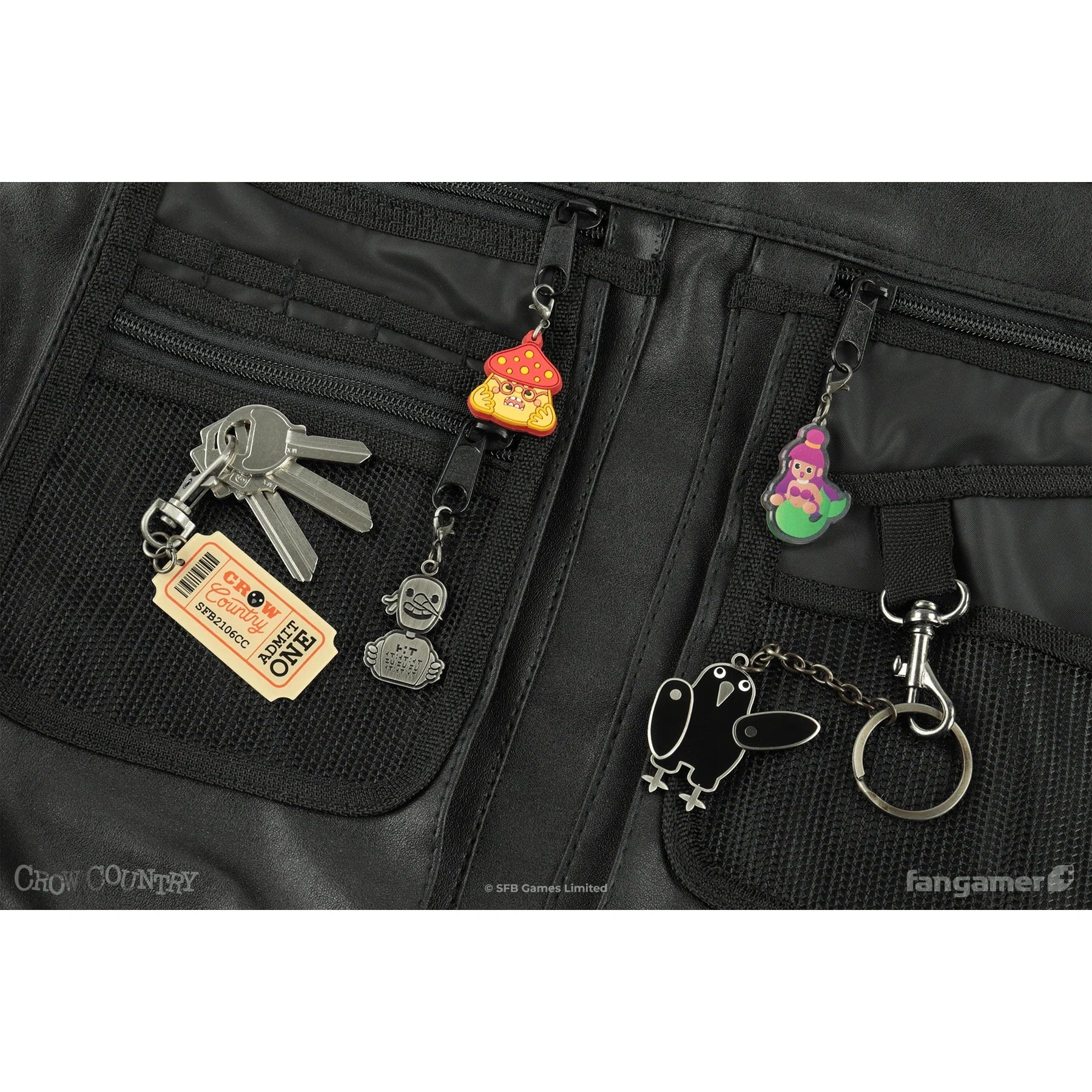 Crow Country Park Keychain - Fangamer
