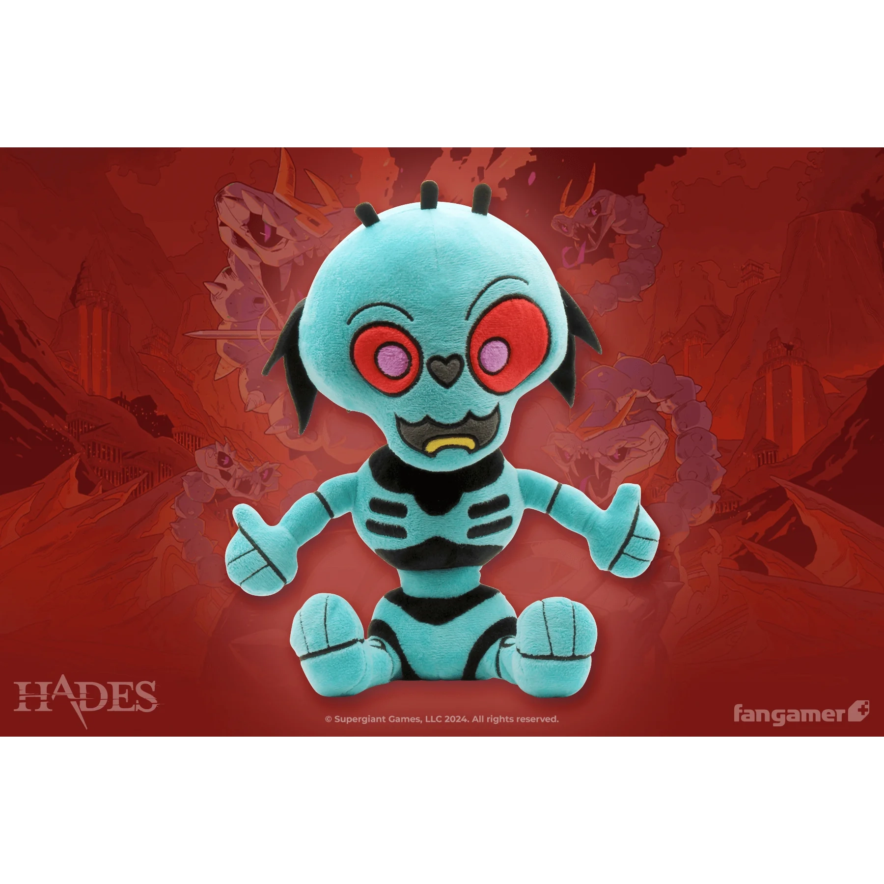 Hades Skelly Talking Plush - Nina Matsumoto - Fangamer