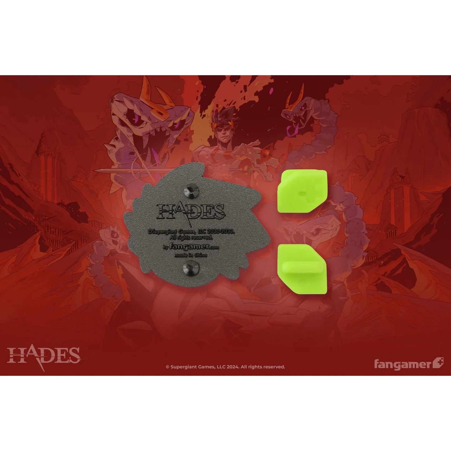 Hades Zagreus Pin - Laura Verdin, Supergiant Games - Fangamer