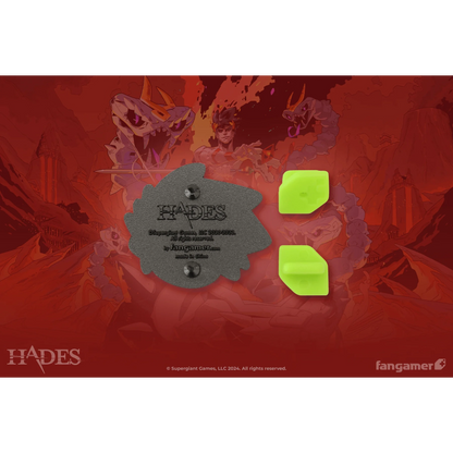 Hades Zagreus Pin - Laura Verdin, Supergiant Games - Fangamer