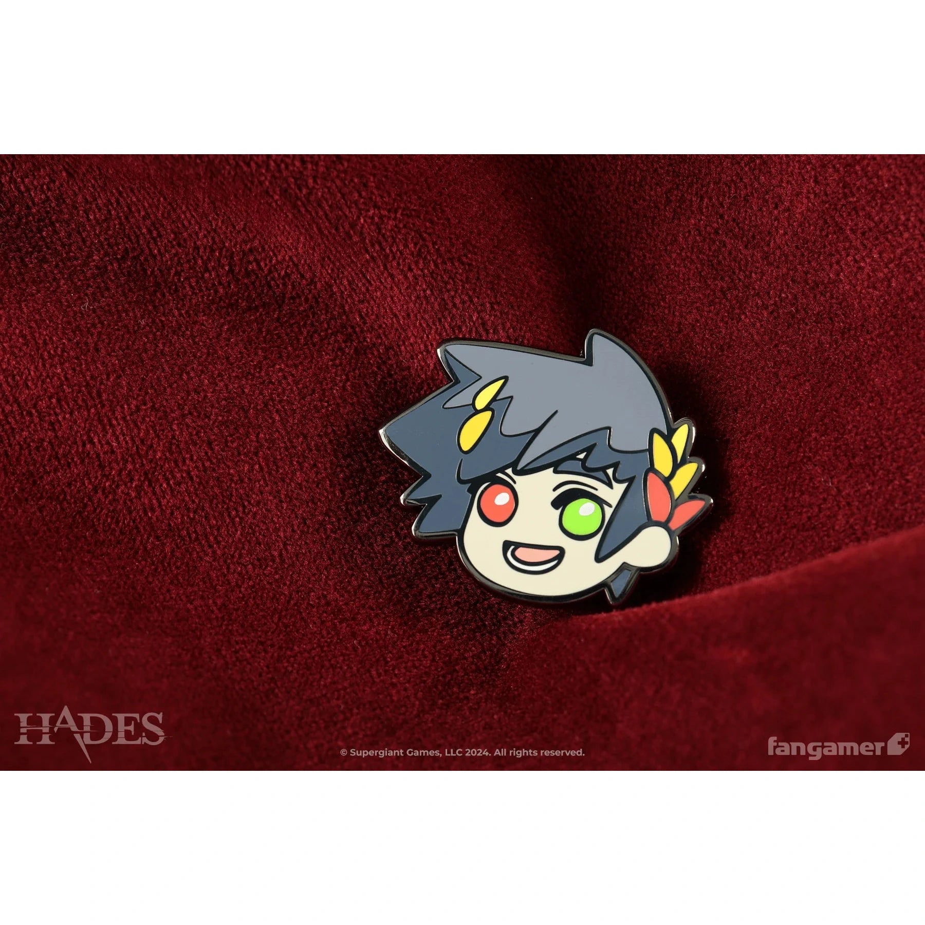 Hades Zagreus Pin - Laura Verdin, Supergiant Games - Fangamer