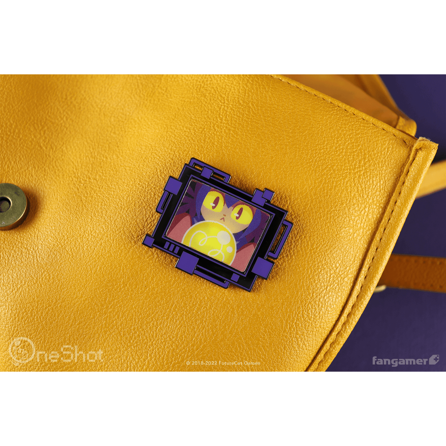 OneShot World Machine Lenticular Pin - Nina Matsumoto - Fangamer