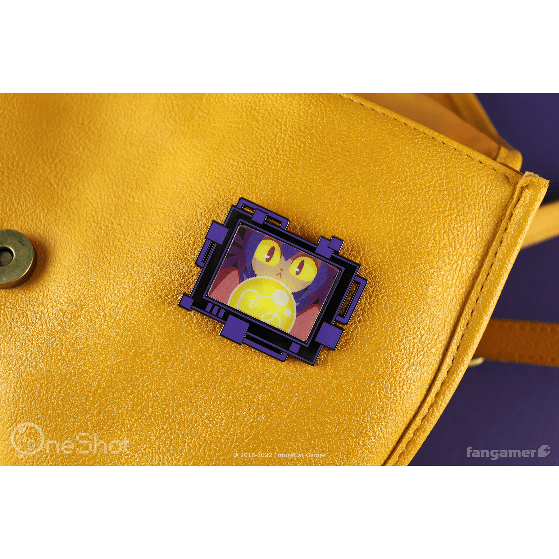 OneShot World Machine Lenticular Pin - Nina Matsumoto - Fangamer