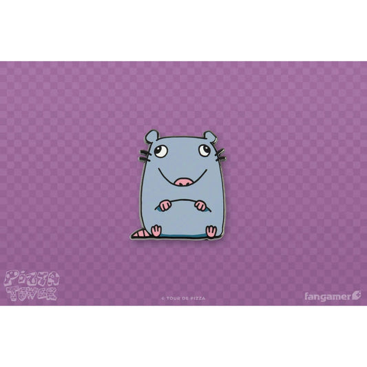 Pizza Tower Brick the Rat Pin - Fangamer