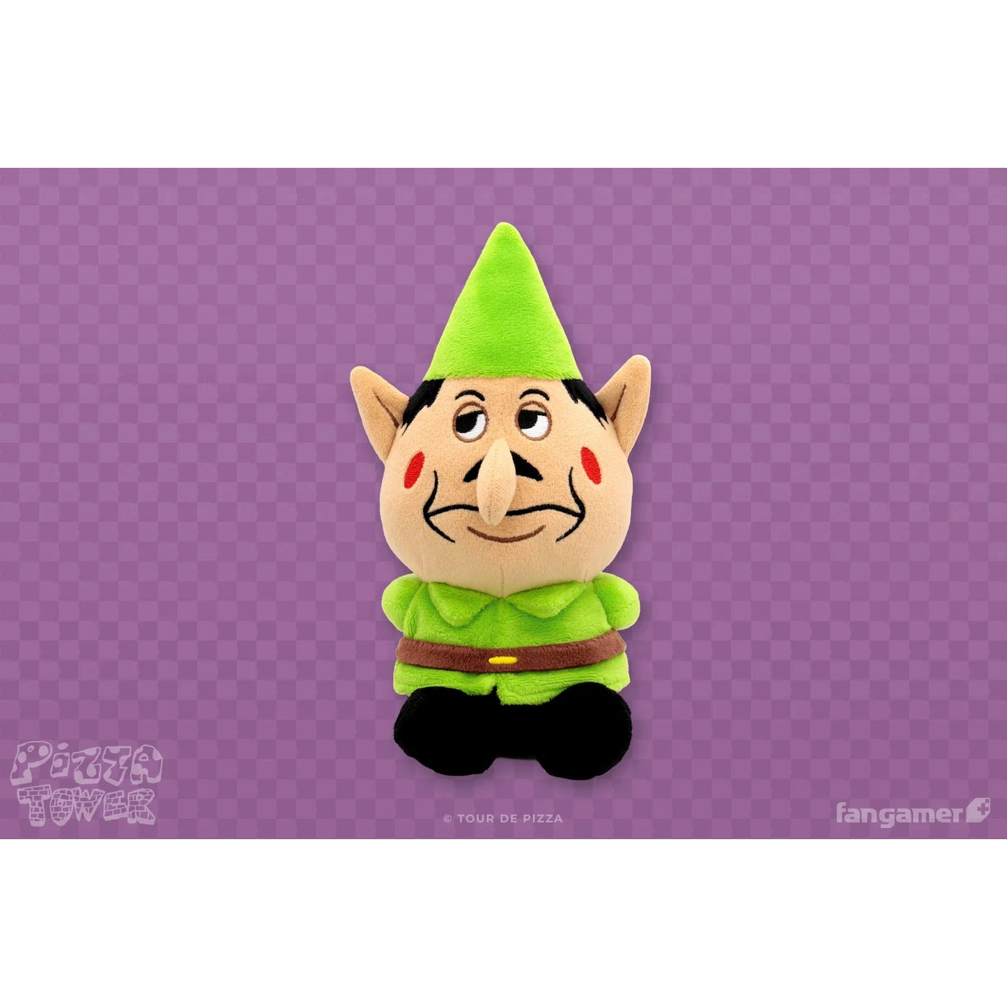 Pizza Tower Gnome Peppino Plush - Versiris, McPig - Fangamer