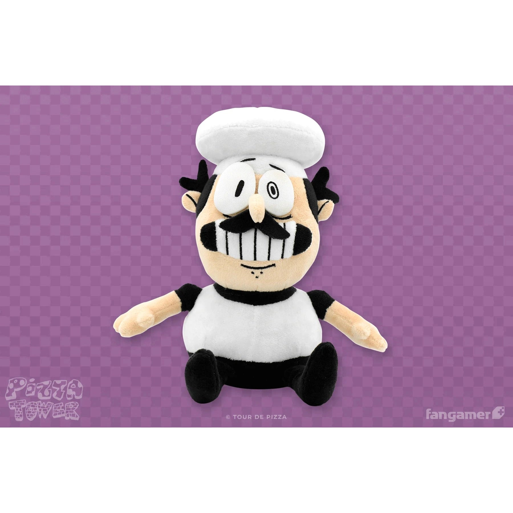 Pizza Tower Peppino Plush - by Vesiris & Eyes5 - Fangamer