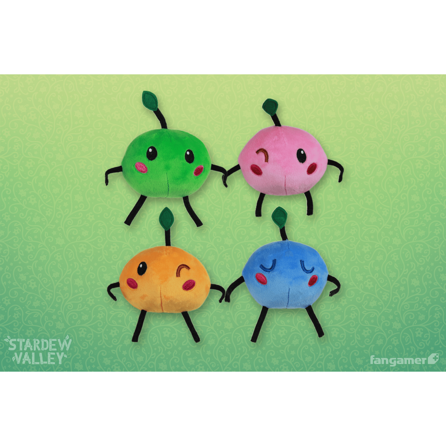 Stardew Valley Junimo Four Seasons Plush Set