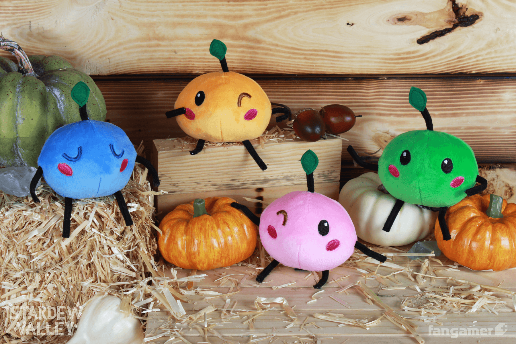 Starwdew Valley Junimo Four Seasons Plush Set