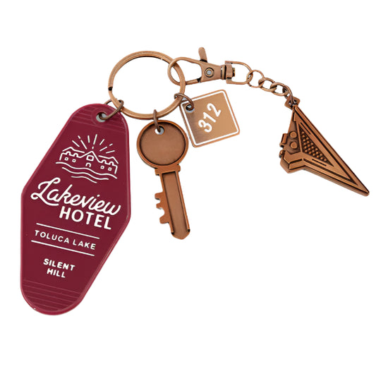 Silent Hill Lakeview Hotel Keychain - Jon Kay & Versiris - Fangamer