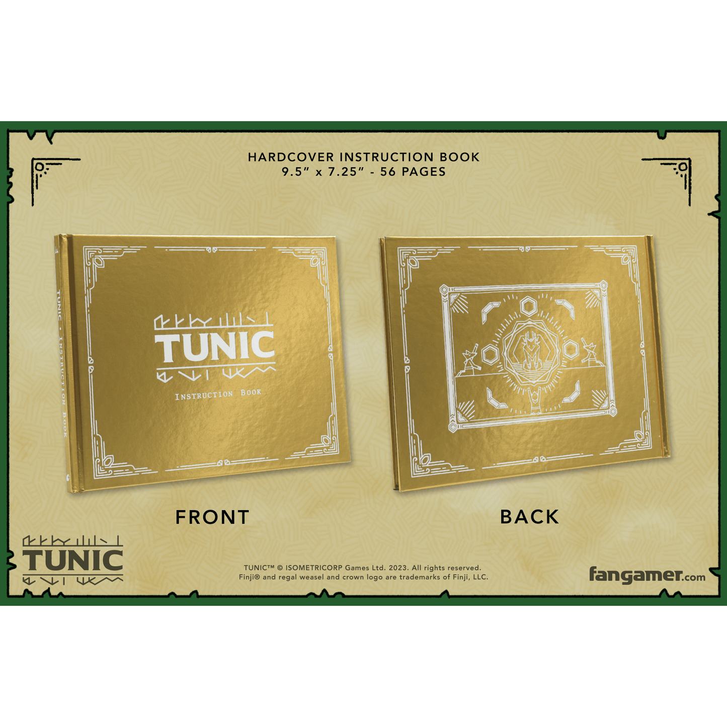 TUNIC Hardcover Instruction Book