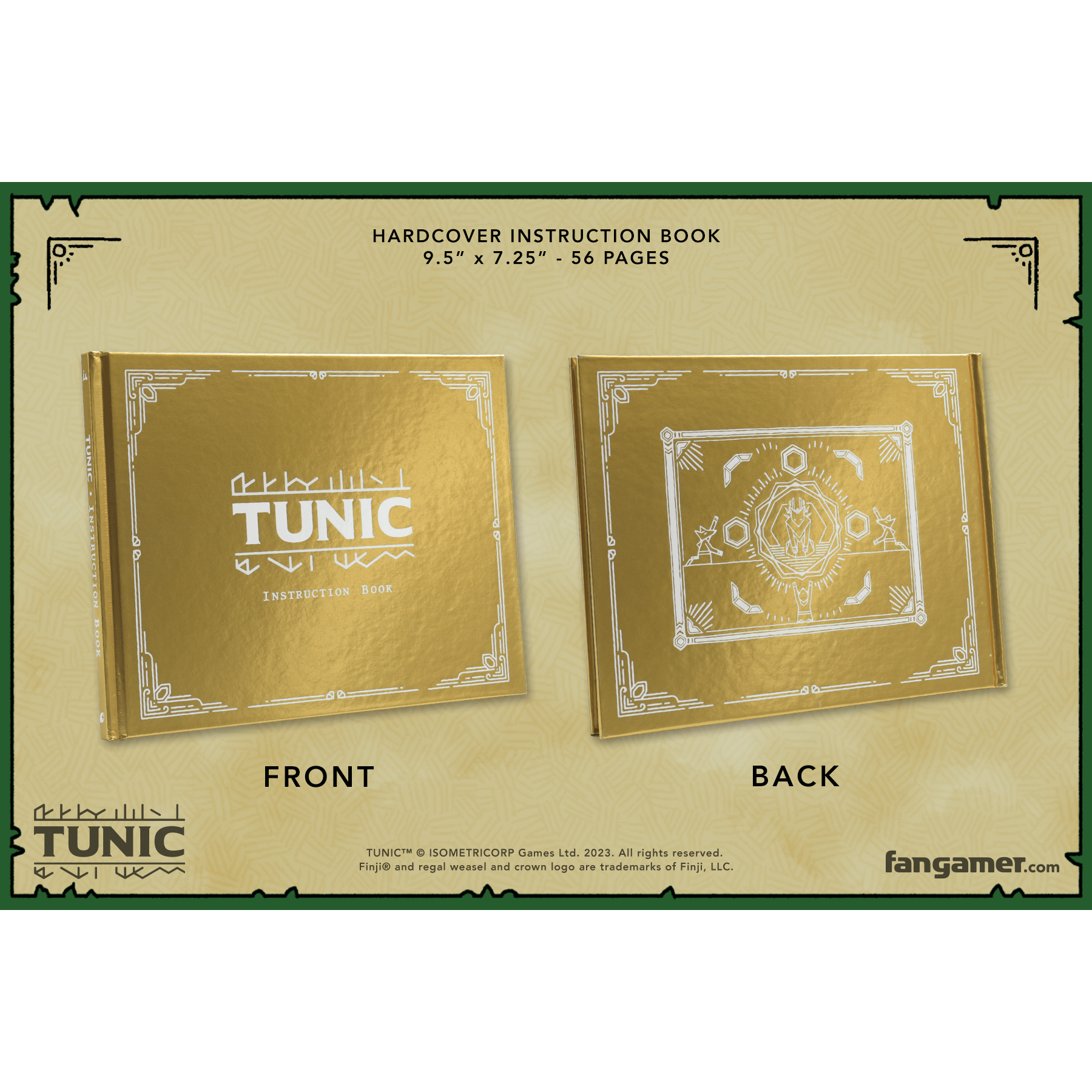 TUNIC Hardcover Instruction Book