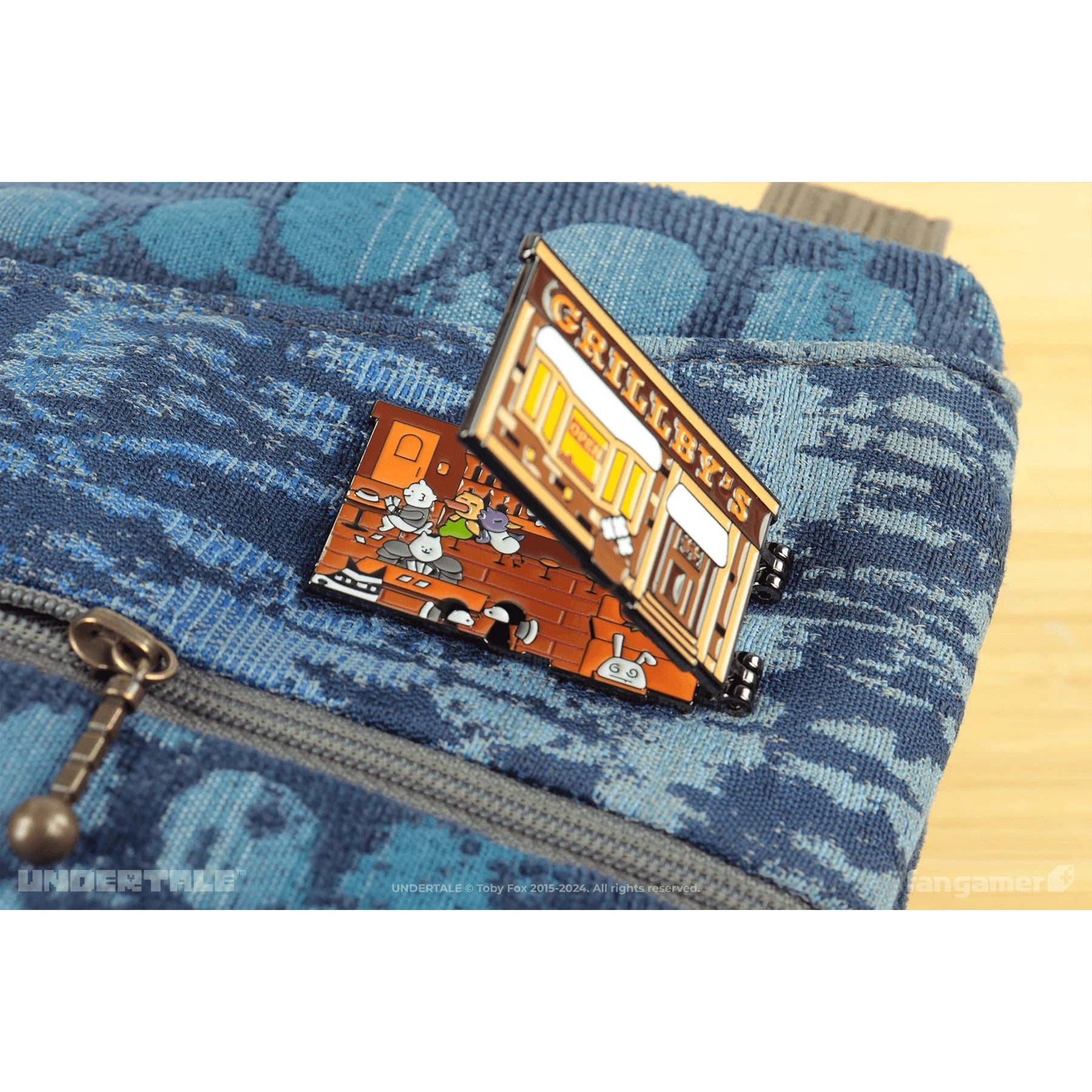 Undertale Grillby's Hinged Pin - Fangamer