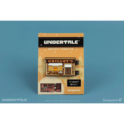 Undertale Grillby's Hinged Pin - Fangamer