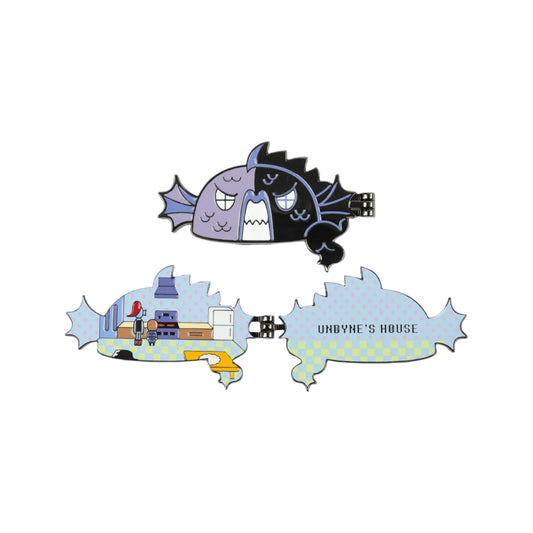 Undertale Undynes House Hinged Pin - Fangamer