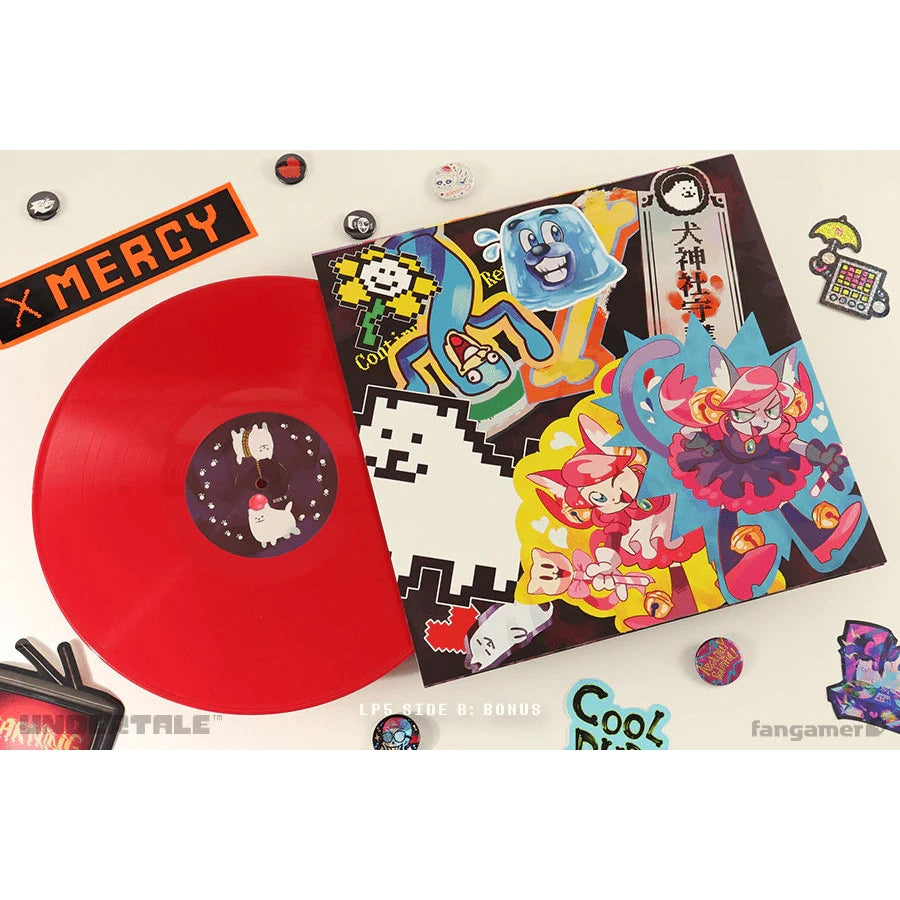 Undertale Complete Original Soundtrack Toby Fox - 5xLP Colored Vinyl Record Box Set - Fangamer FG11