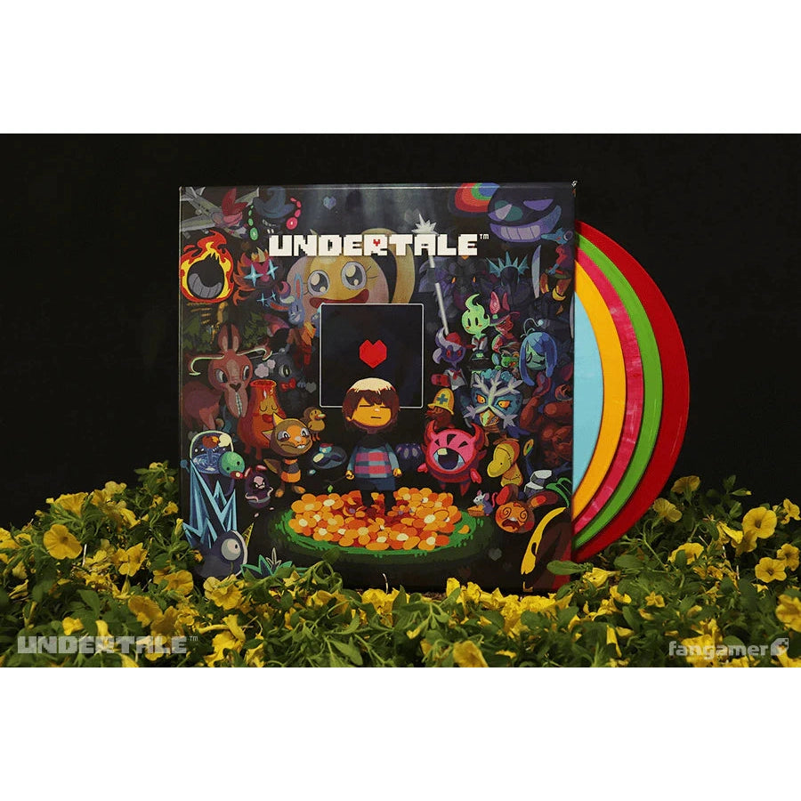 Undertale Complete Original Soundtrack Toby Fox - 5xLP Colored Vinyl Record Box Set - Fangamer FG11