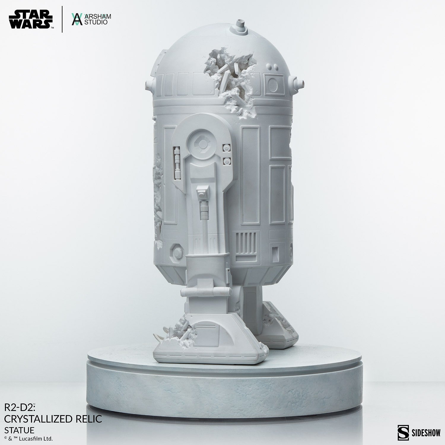 Star Wars R2-D2 Crystallized Relic Statue Arsham