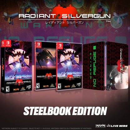 Radiant Silvergun Steelbook Edition - Nintendo Switch - Limited Run Games #164