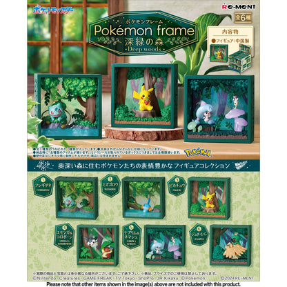 Pokemon Frame Deep Woods Blind Box - Re-Ment