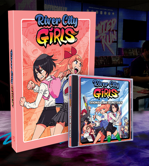 RIVER CITY GIRLS CD RETRO BOX AND SOUNDTRACK ONLY