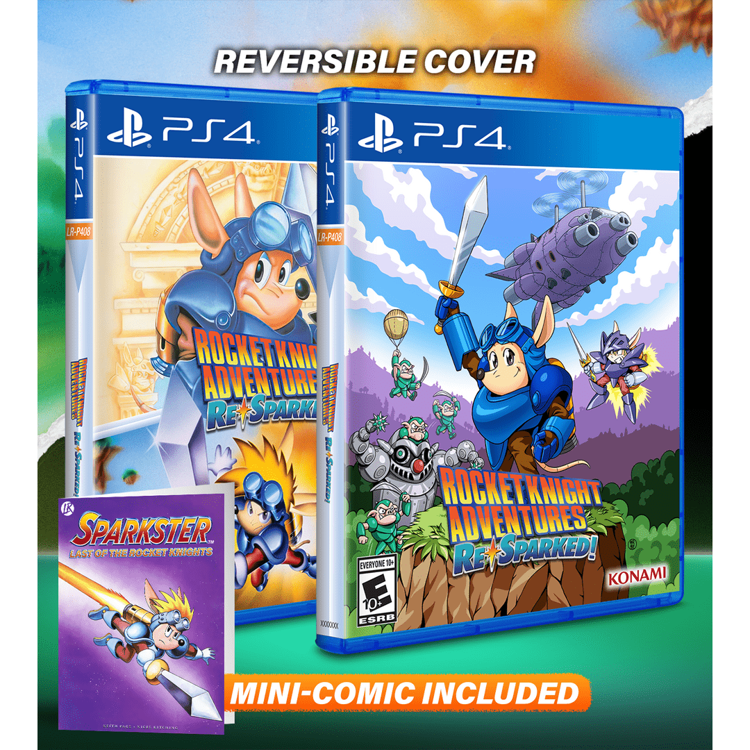 Rocket Knight Adventures: ReSparked - PlayStation 4 Limited Run #532