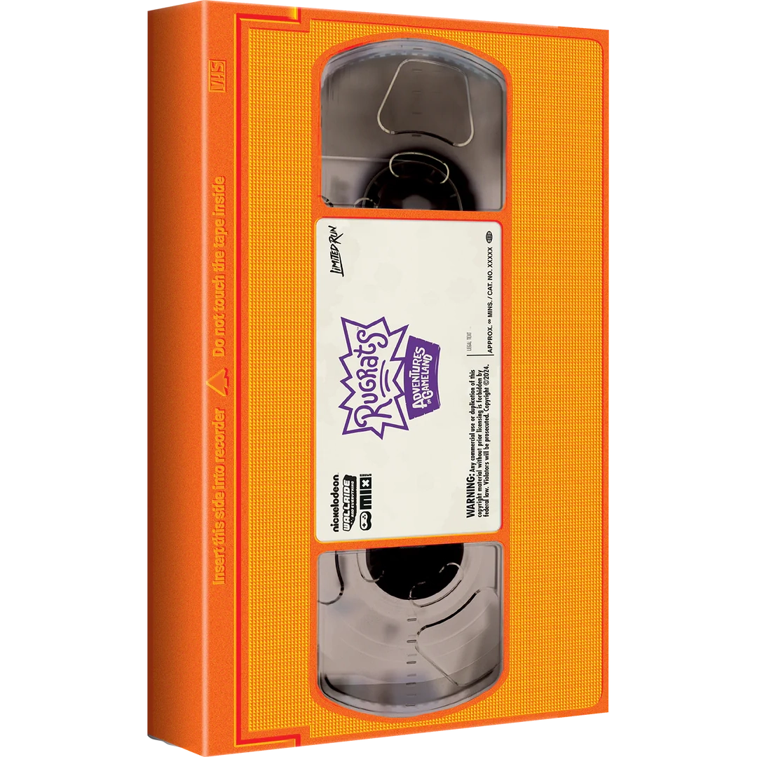 Rugrats: Adventures in Gameland VHS Edition - Nintendo Switch - The MIX Games, Limited Run